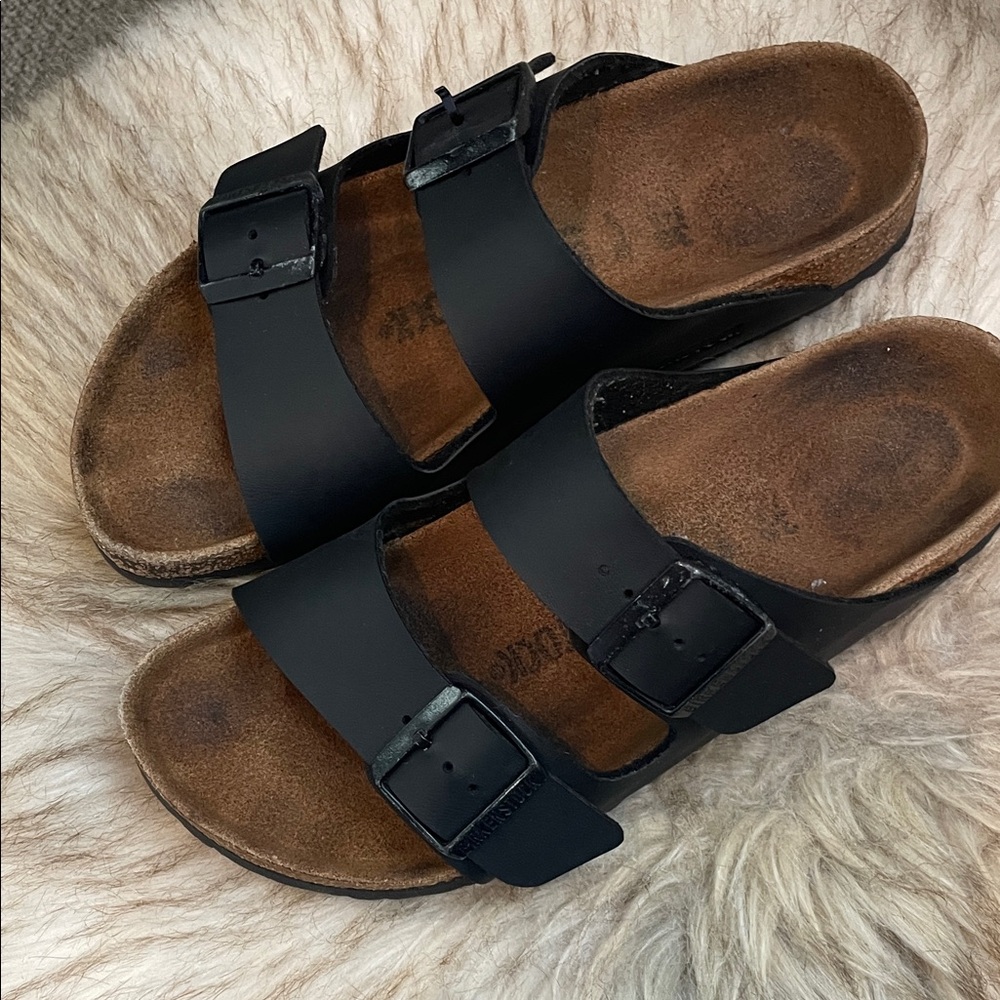 Birkenstock Black Double Strap Sandals